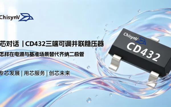三端可调并联稳压器 | CD432 [怎样在电源与基准场景替代齐纳二极管]